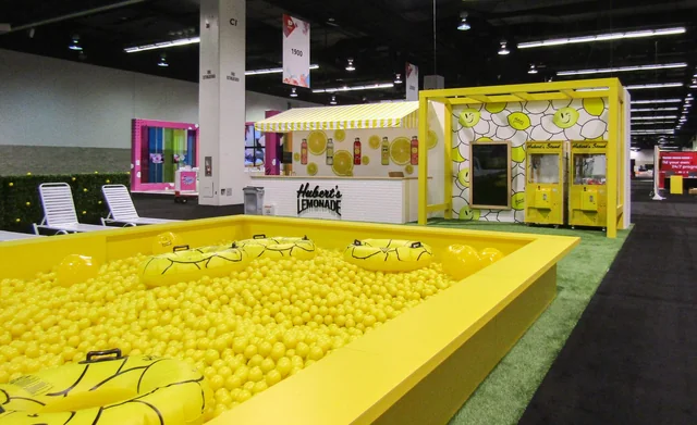 Custom trade show booth, from the builder's portfolio